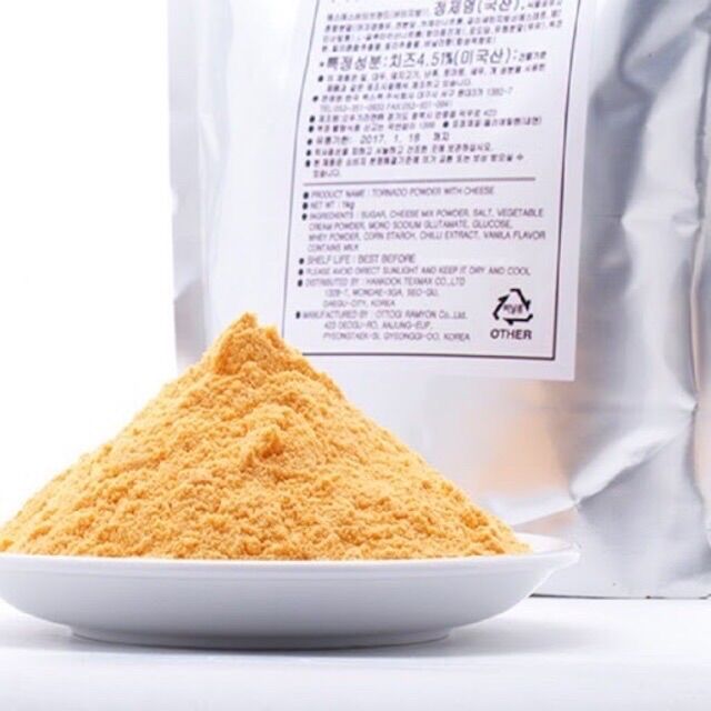 Bột pho mai lắc Hàn Quốc bán lẻ 100g