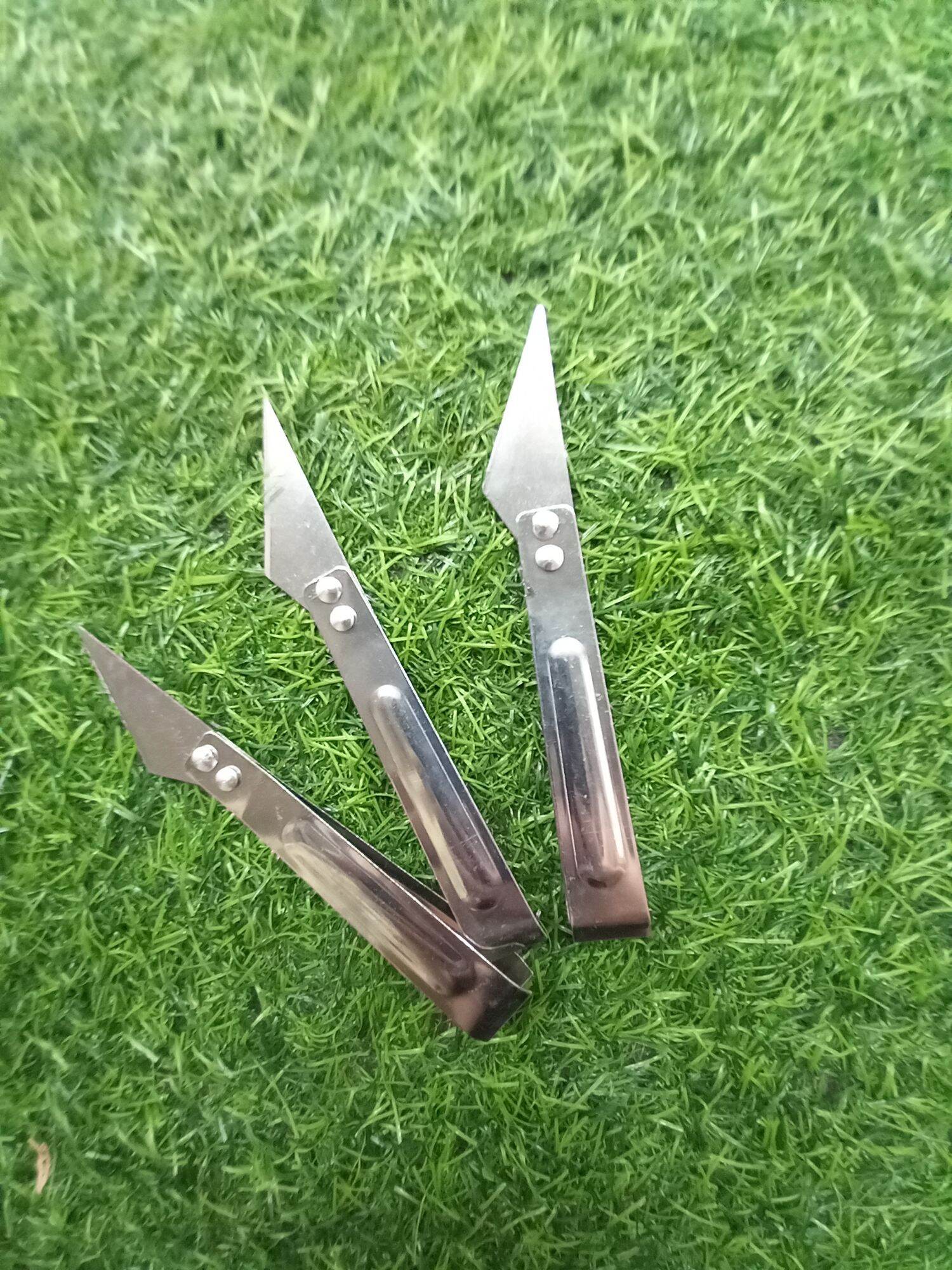 Nhíp nhổ lông gà vịt có lưỡi dao làm lòng gà vịt (inox