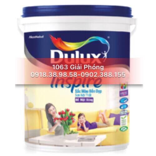 39ab -5 lít - sơn nước nội thất dulux inspire - bề mặt bóng -