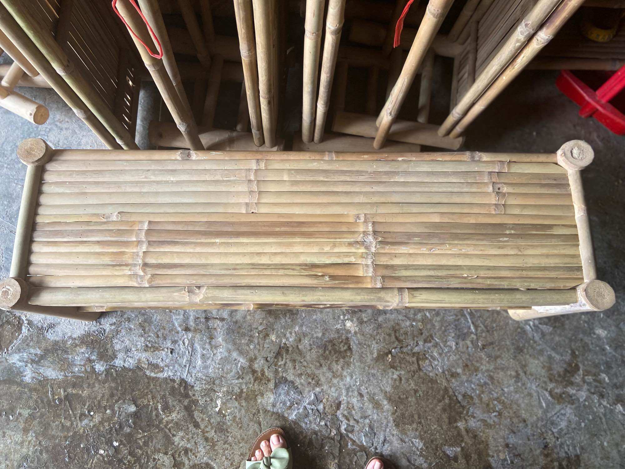 Ghế tre dài 1m*30