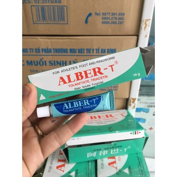Alber - t  trị nấm gà, mốc gà chọi, thuốc lác gà đá alb er-t dạng tuýp