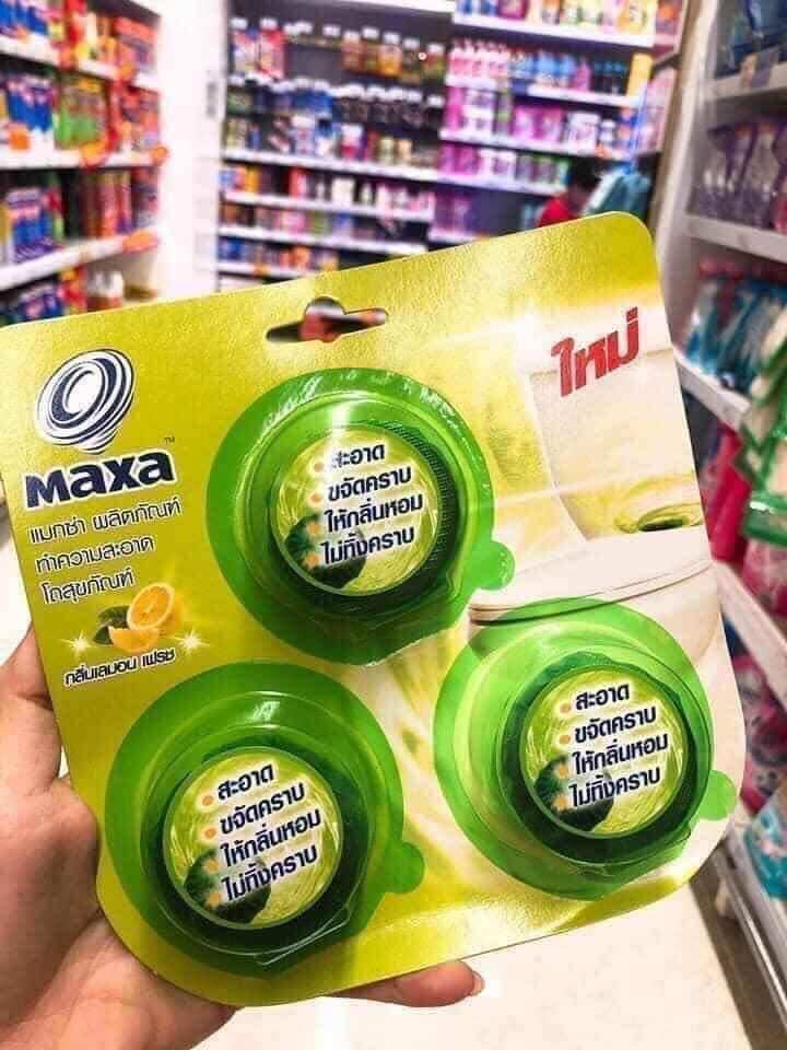 Set 3 viên thả bồn cầu Maxa thái lan