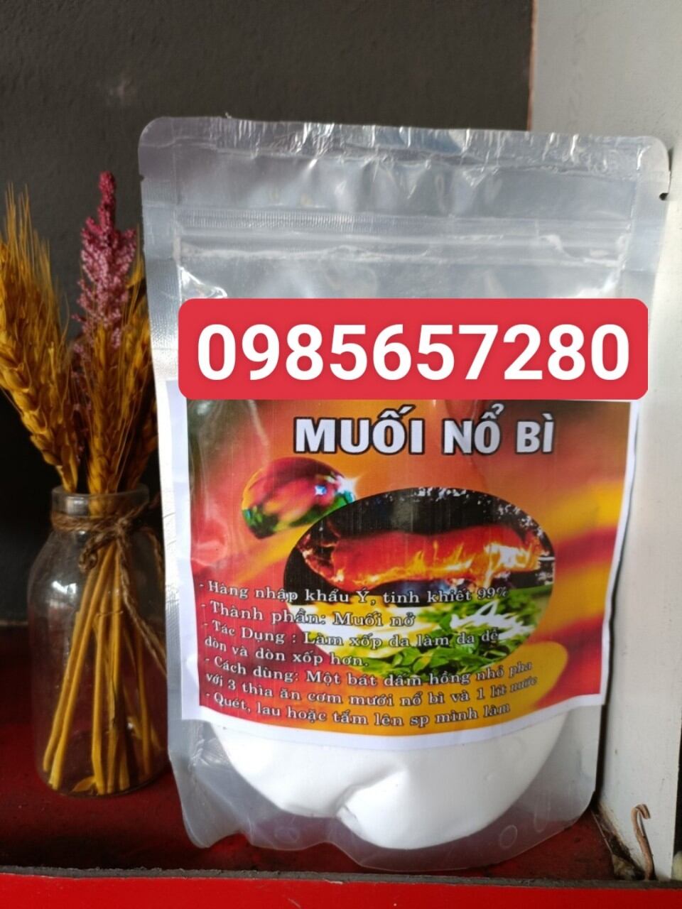 Muối nổ bì