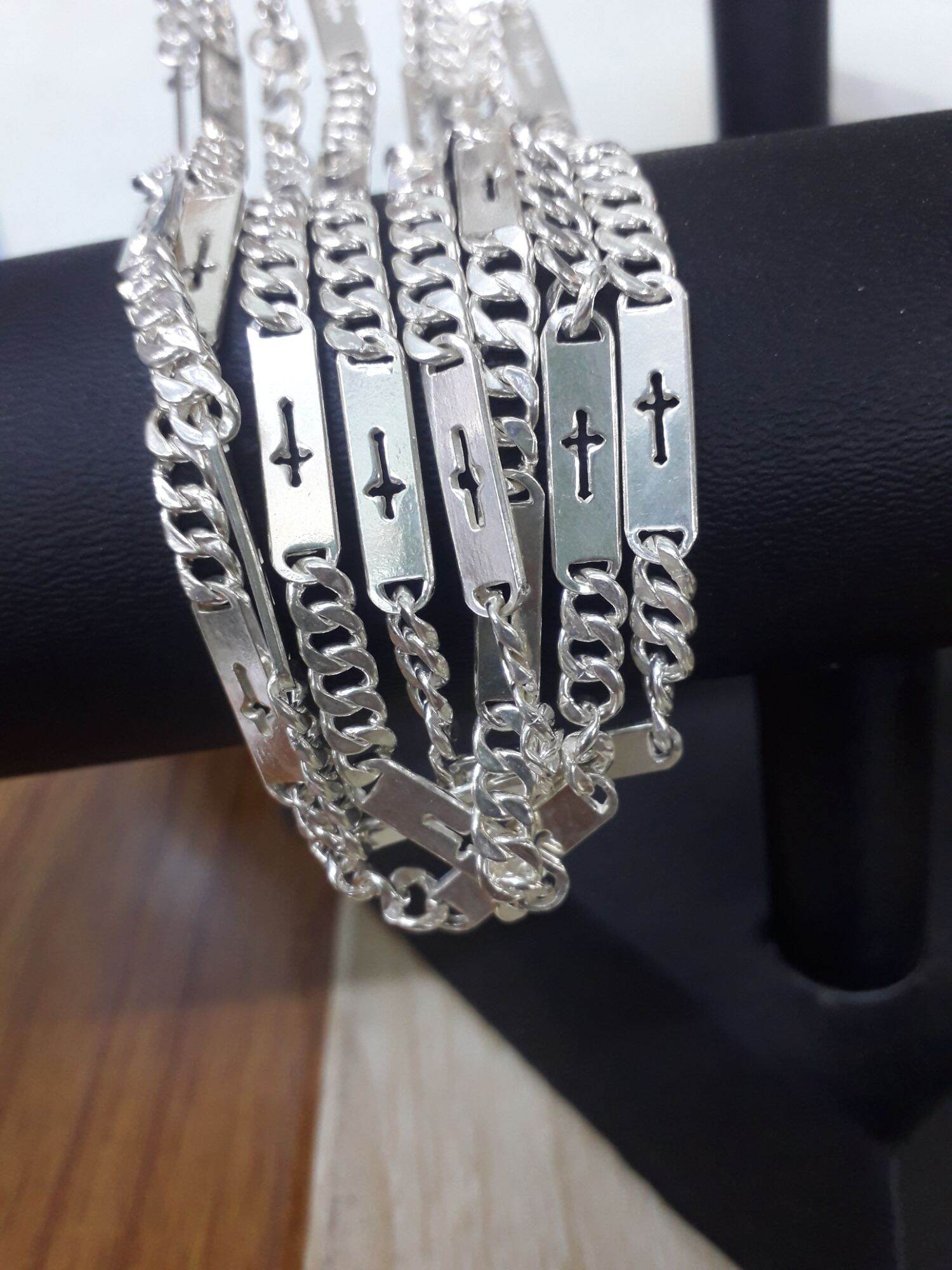 Dây thánh giá cho bé từ 1 đến 5 tuổi. Bạc thật