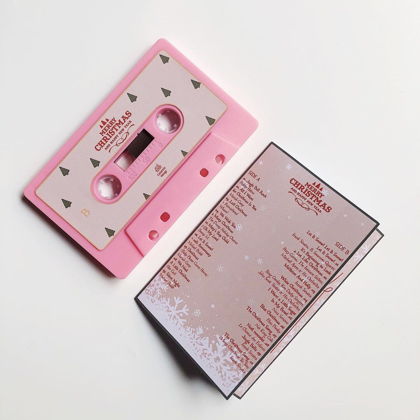 Băng cassette Merry Christmas (Custom Cassette Tape)