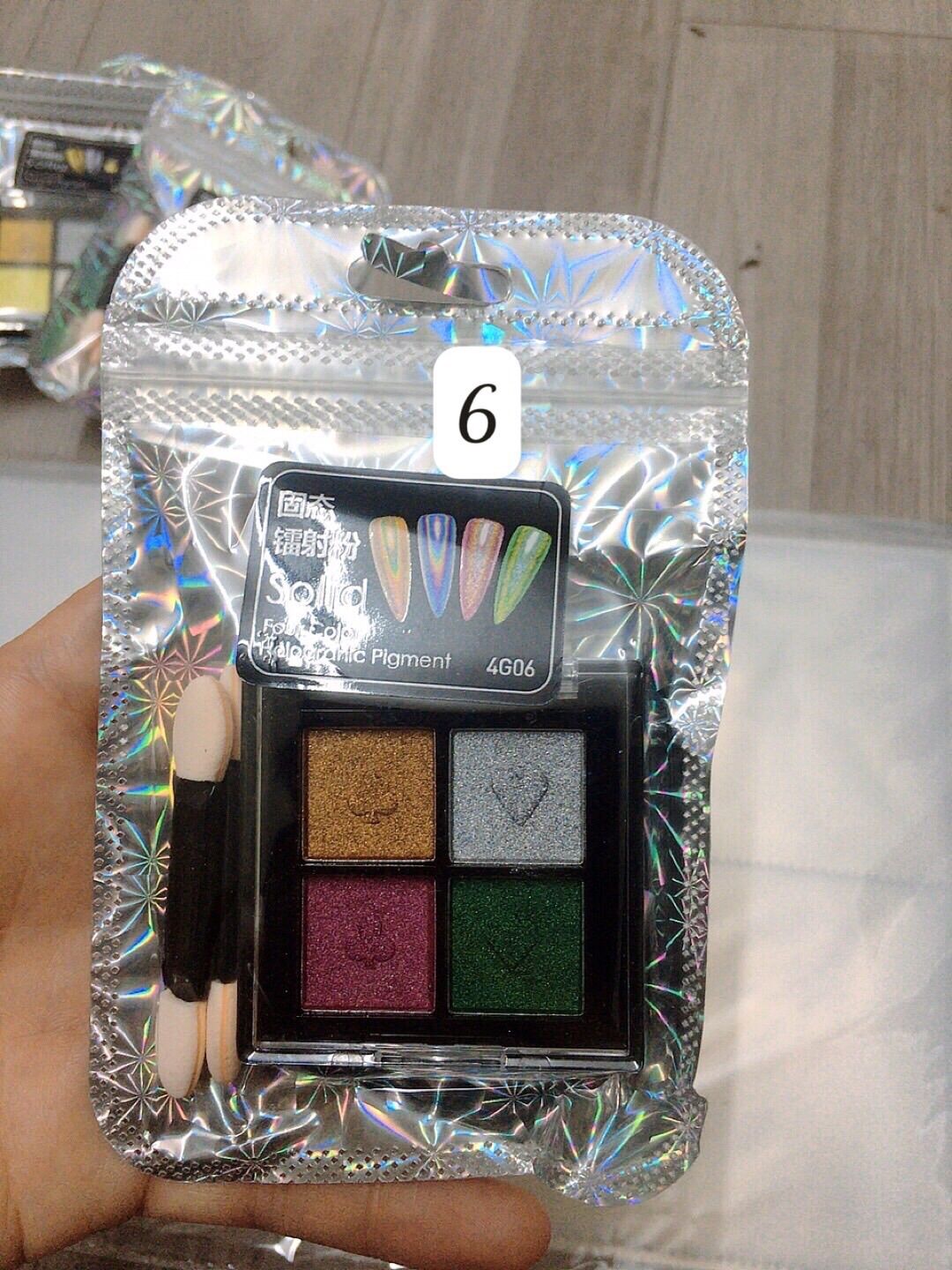 Set nhũ mini trang trí móng