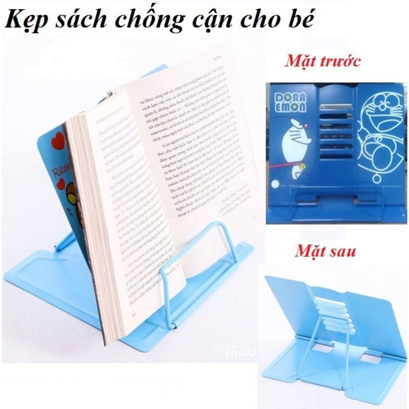 Kệ chặn sách , kẹp sách , chắn sách chống cận thị bằng thép sơn tĩnh điện không gỉ