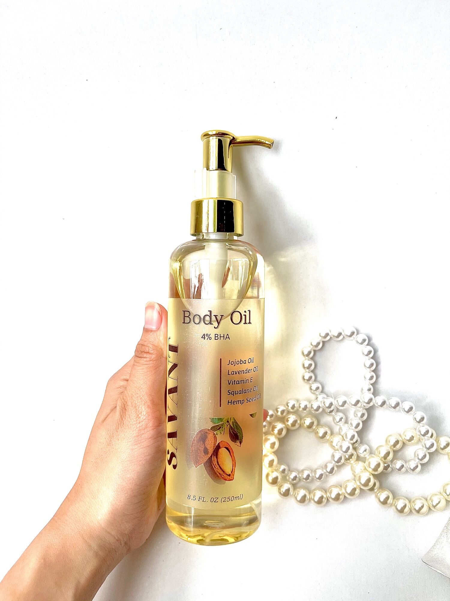 [4%BHA] Body Oil Dưỡng Trắng Da SAVANT