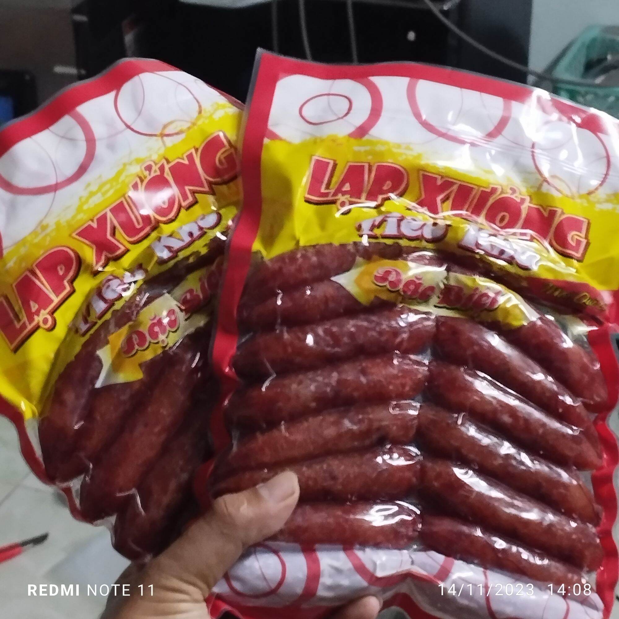 Lạp xưởng khô heo loại 1