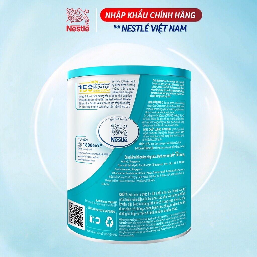 Sữa bột Nan Optipro số 1 400g