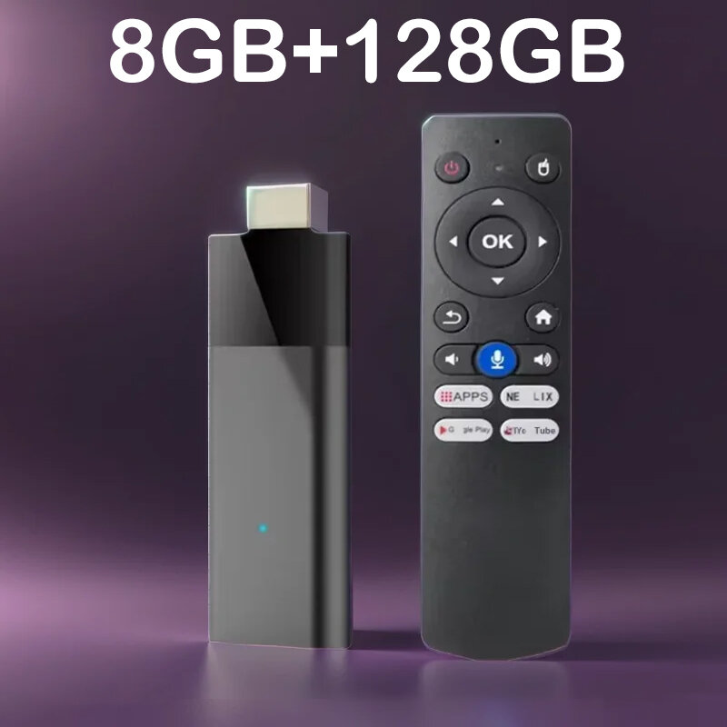 Hộp Giải Mã Truyền Hình Thông Minh Q12 Mini TV Stick Android 16 ATV 4GB RAM 8GB/64GB/128GB ROM Quad Core Allwinner H313 Wifi 2.4G&5G Băng Tần Kép