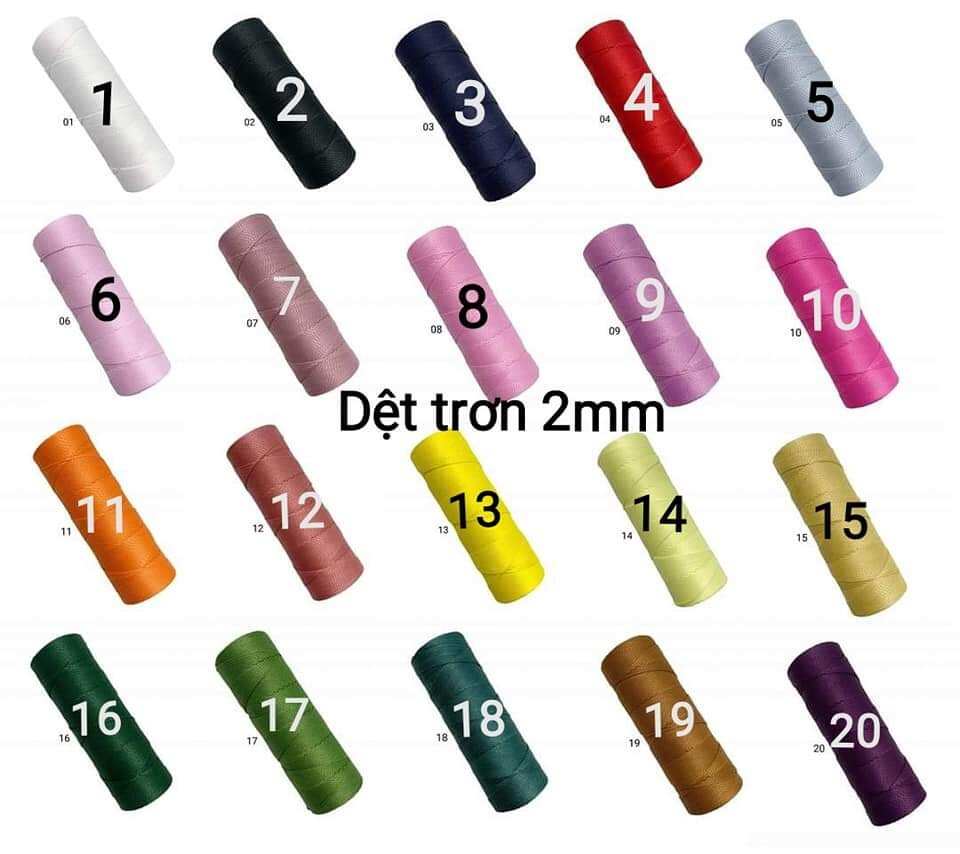Sợi Dệt Trơn 2mm