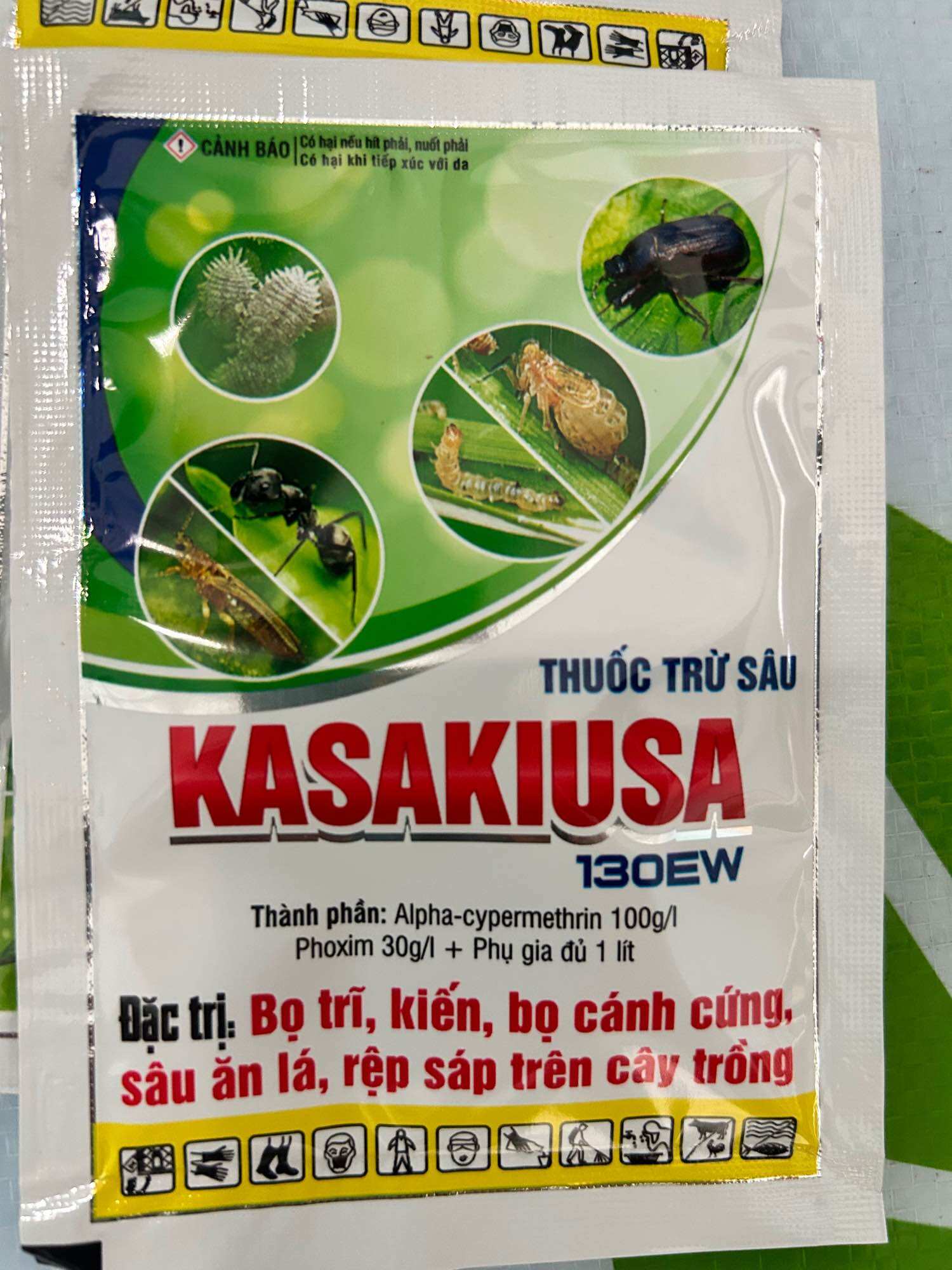 Combo Kiến,bọ trĩ,rầy xanh 5 gói Kasakiusa