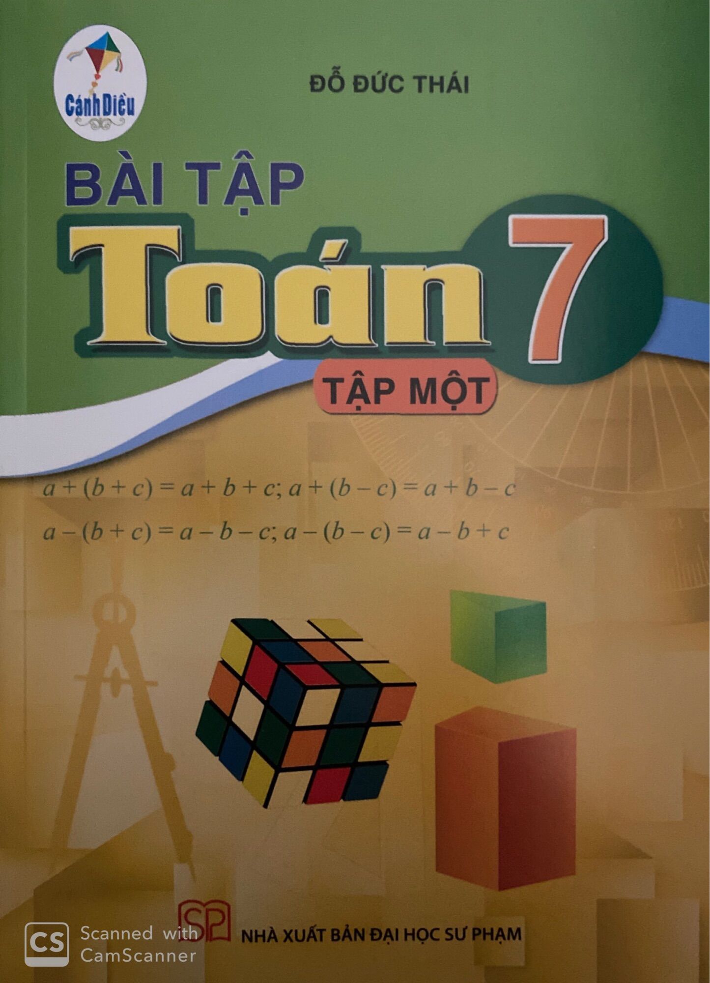 Bài tập toán 7 tập 1 + 1 bút bi