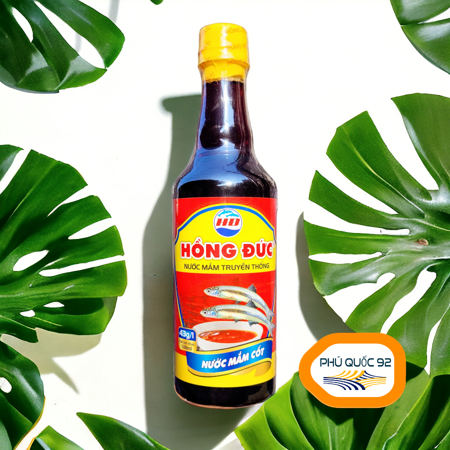 Nước Mắm Phú Quốc - chai 500ml 43 độ đạm