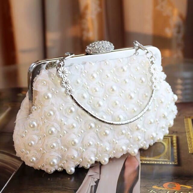 Túi clutch dự tiệc đính đá cao cấp