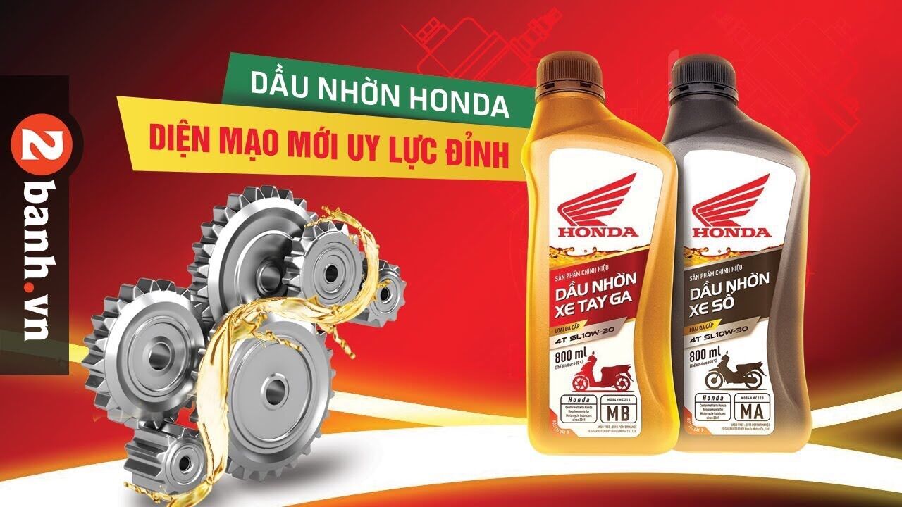 Nhớt Honda 800ml cho xe số