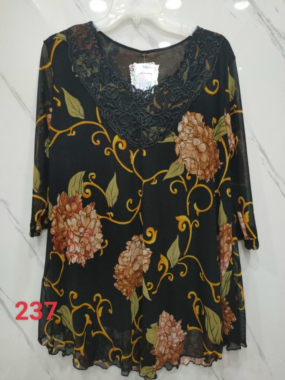 [HCM]áo voan lụa trung niên 65-85 ký hàng quảng châua