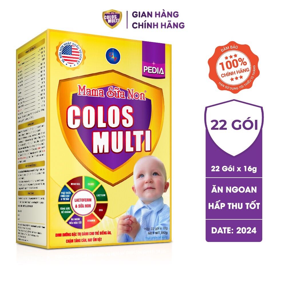 [CHÍNH HÃNG] Sữa non Colosmulti Pedia dành cho bé biếng ăn, date 2024 thumbnail