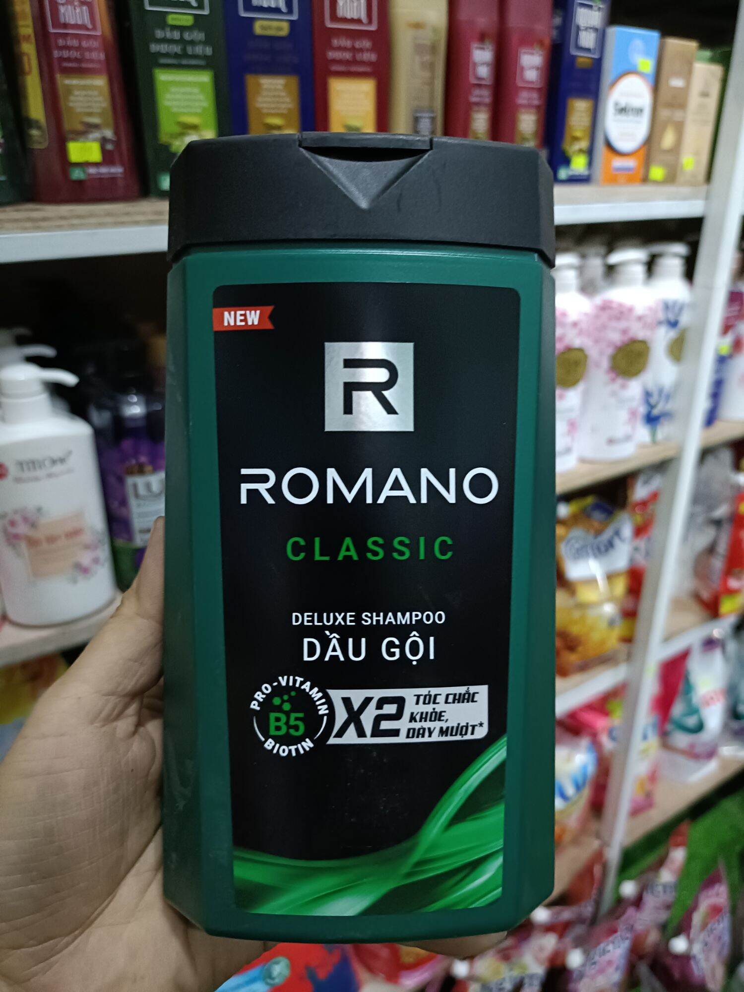 Dầu gội Romano classic, attitude 380g