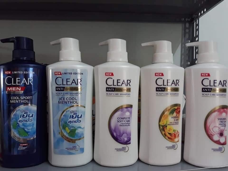 Dầu gội clear thái lan 435ml. 70k/chai