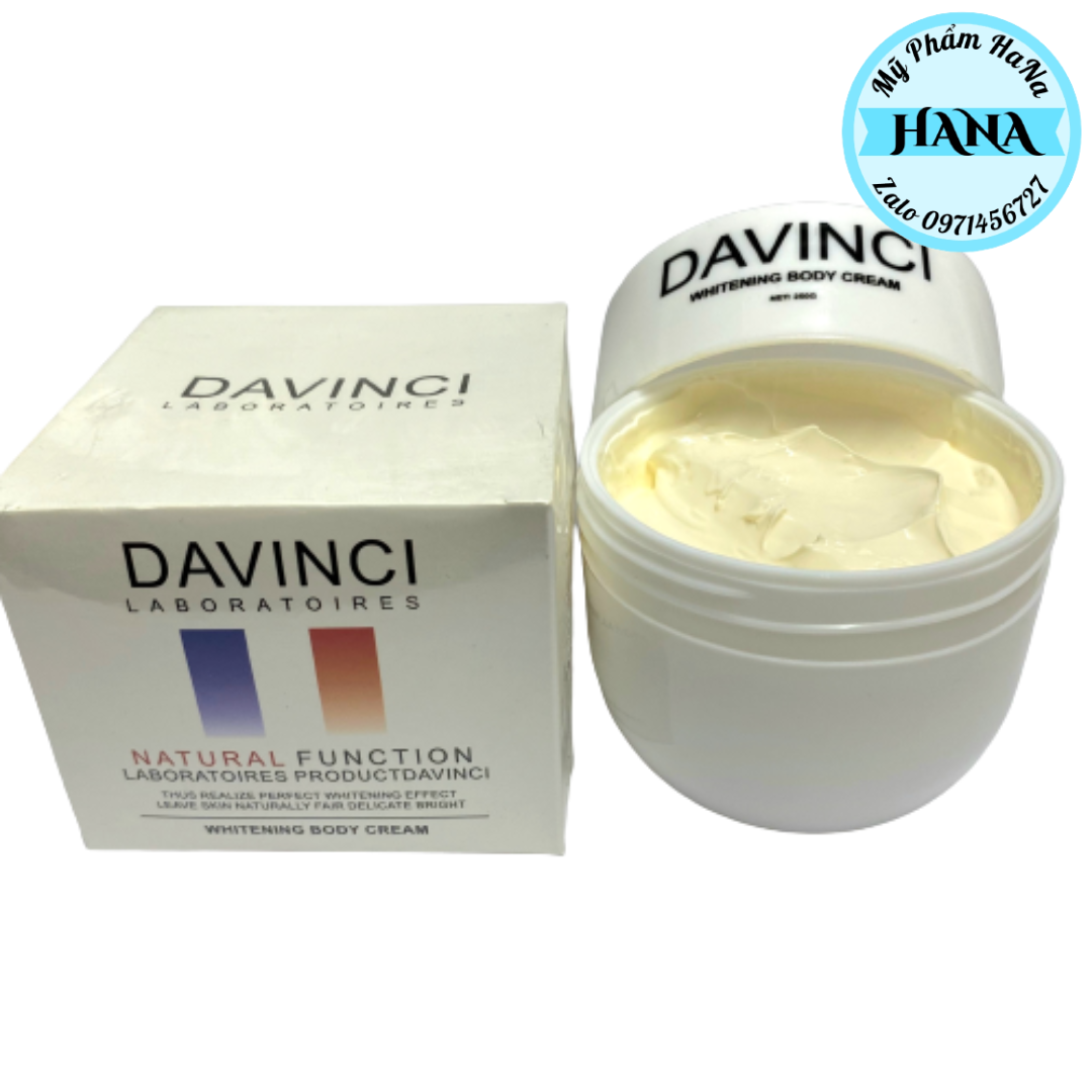 Kem body davinci siêu trắng cao cấp