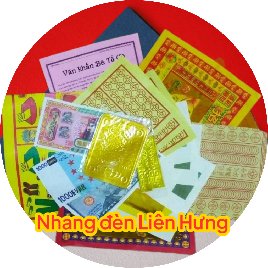 1 bộ giấy cúng Bà Tổ Cô