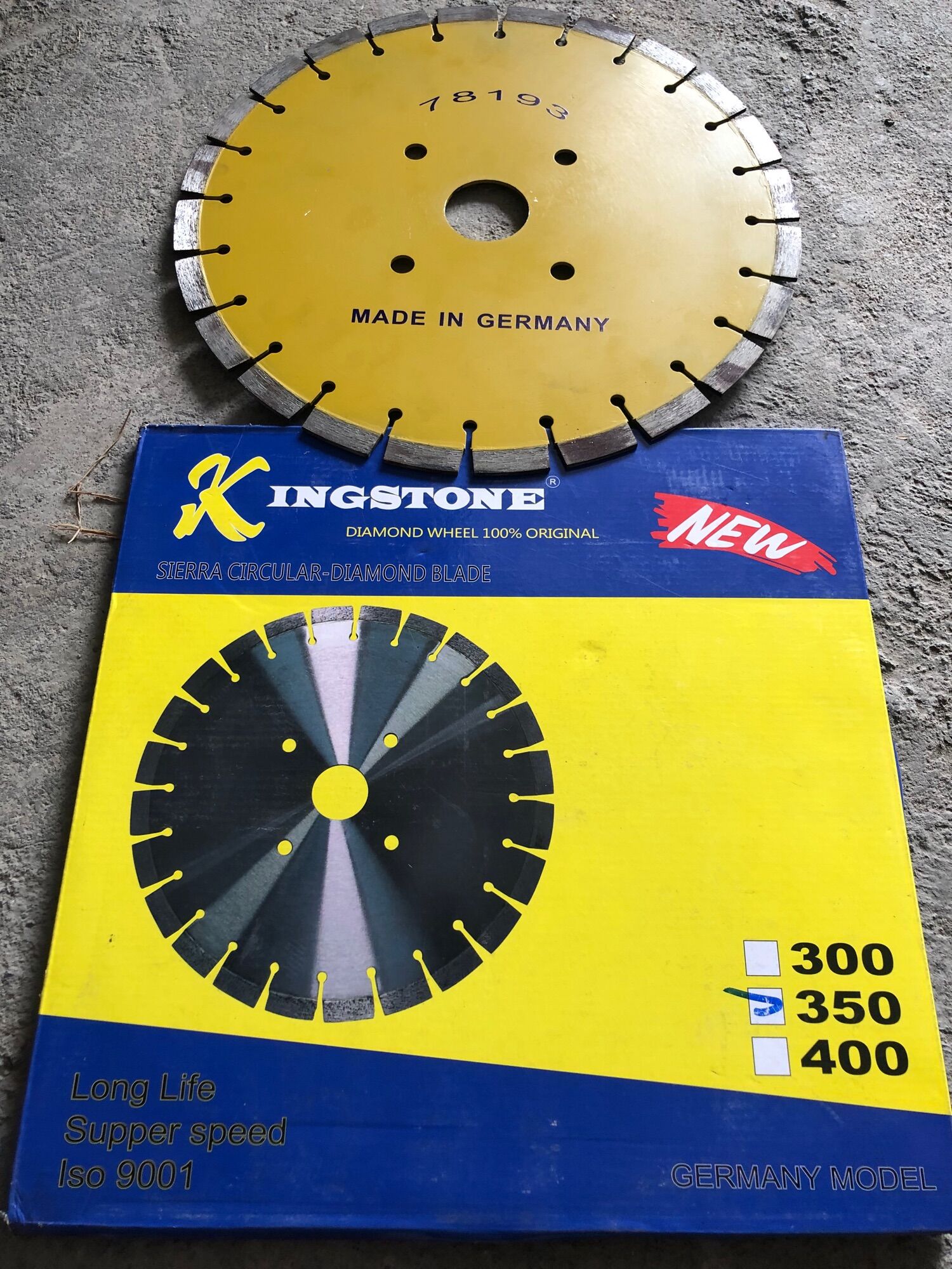LƯỠI CƯA CẮT BÊ TÔNG KINGTONE MADE IN GERMANY