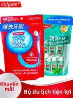 Colgate | Đầu Chải Răng Chính Hình Bristle Mịn Dùng Một Lần Tiện Lợi Đi Du Lịch