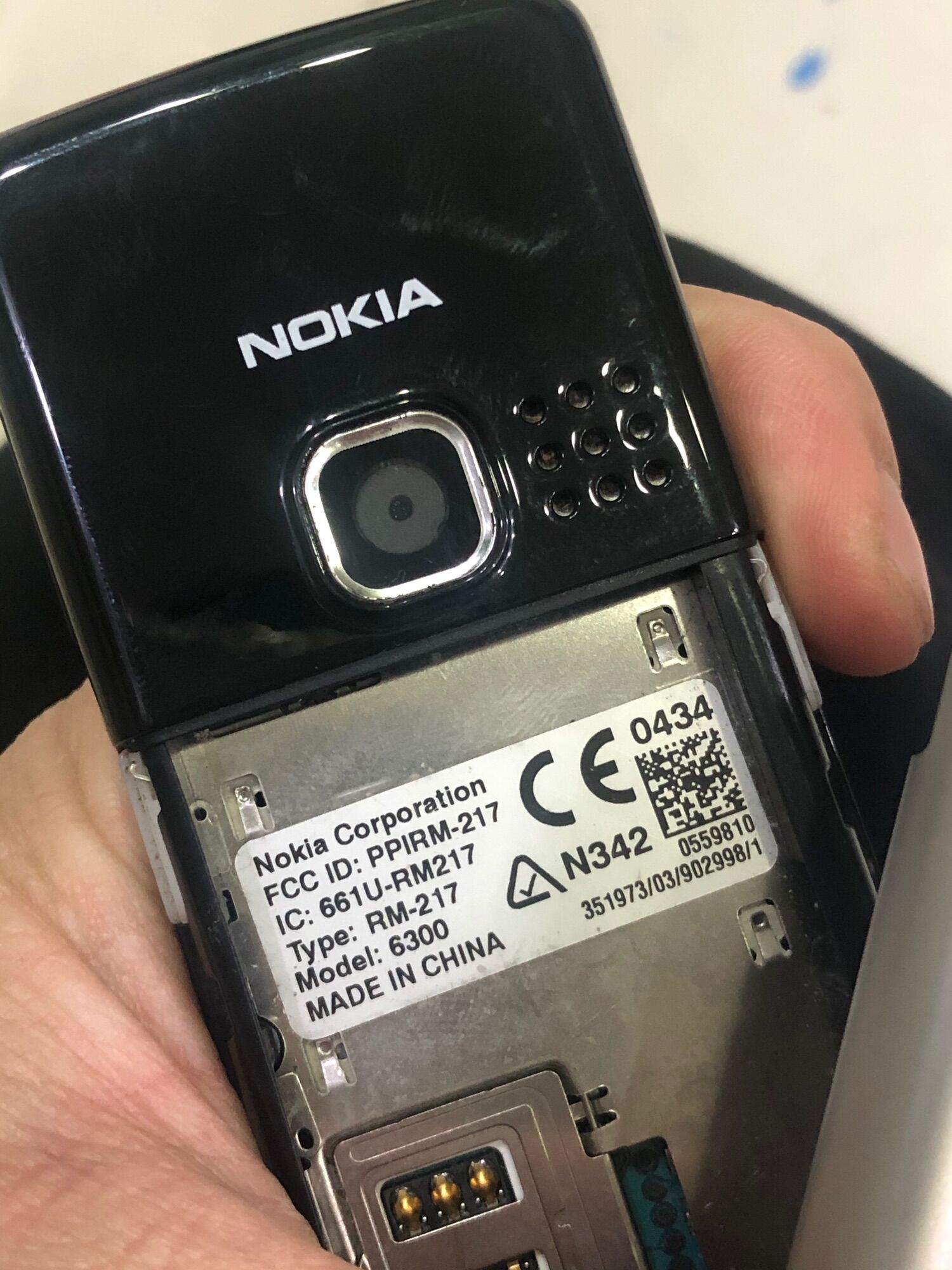 Nokia 6300 Silver Original