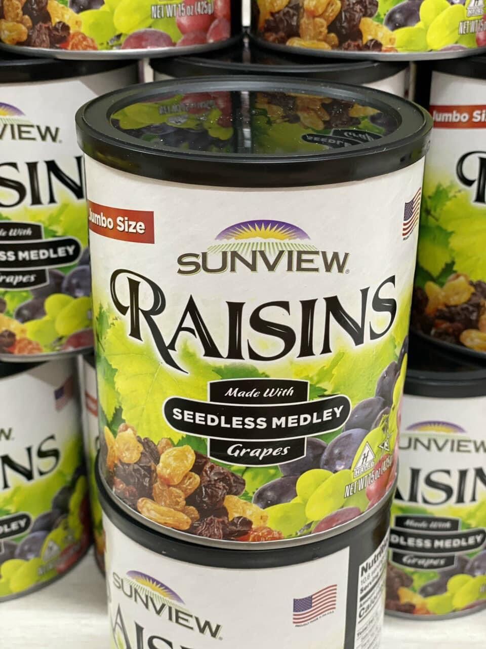 Nho Khô Mỹ Raisins 425gr
