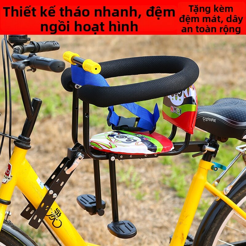 Front Child Safety Seat Bicycle - 3