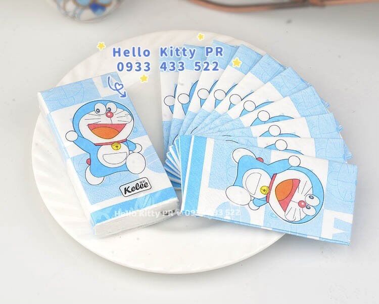 Khăn giấy bỏ túi Doremon Doraemon