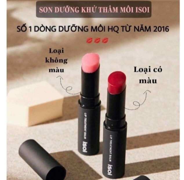 Son dưỡng khử thâm môi isoi