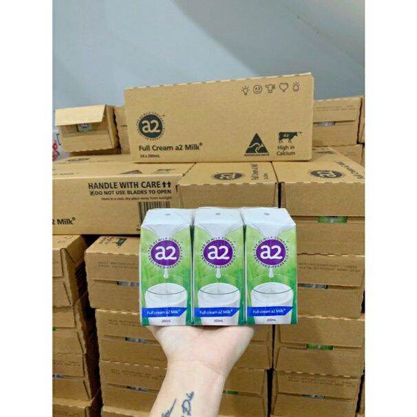 Sữa nước A2 200ml lốc 6 hộp date mới