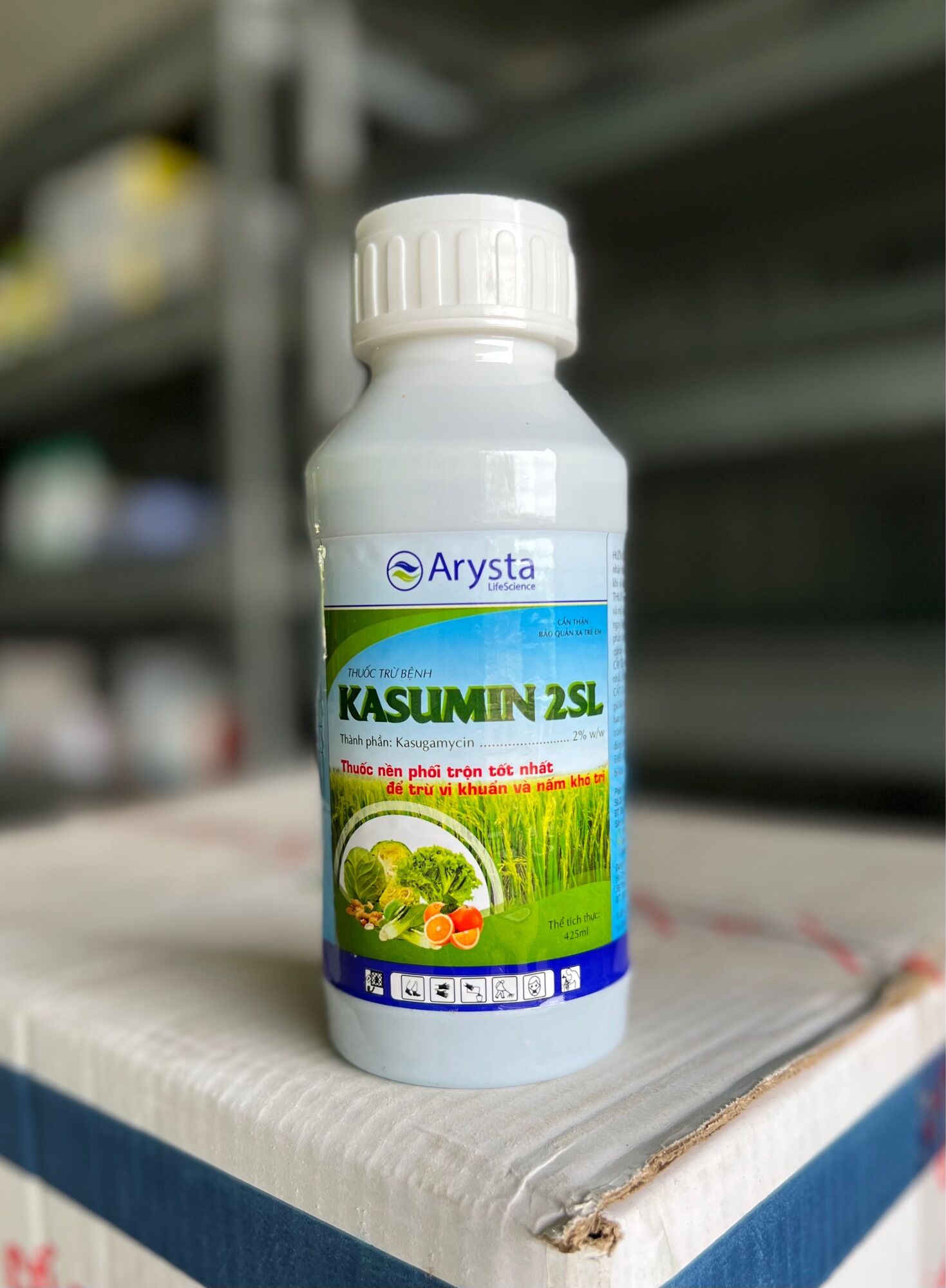 Thuốc trừ khuẩn và trừ nấm kasumin 2sl chai 450ml