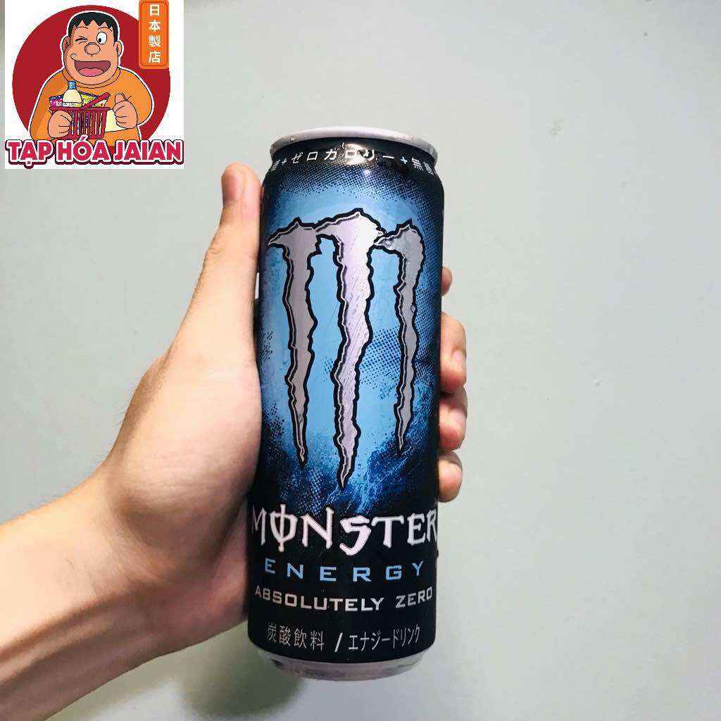 Nước Tăng Lực Asahi Monster Energy Zero (Chai Xanh x 355 ml) Nhật Bản