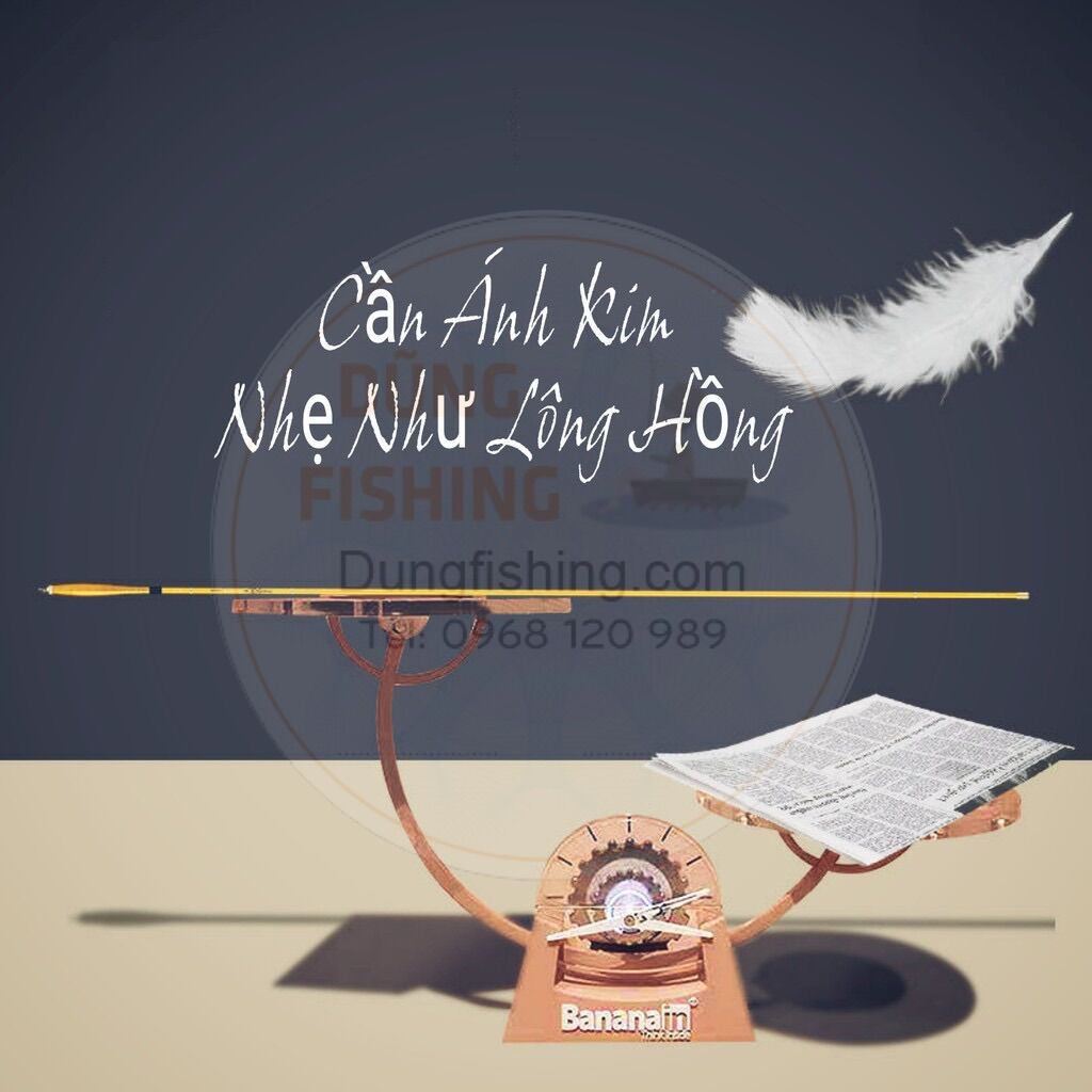 Cần câu ánh kim longwen limited