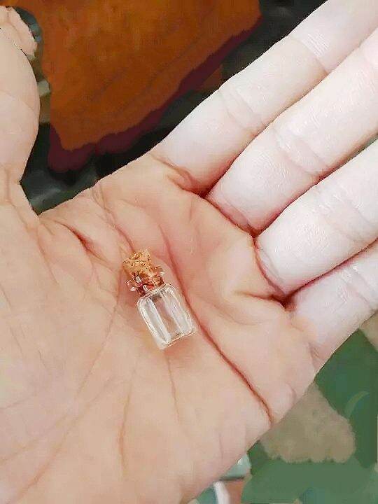 Combo 10 chai lọ 0.5ml Thuỷ tinh cao cấp nút bần mini nhỏ gọn đẹp mắt dễ thương