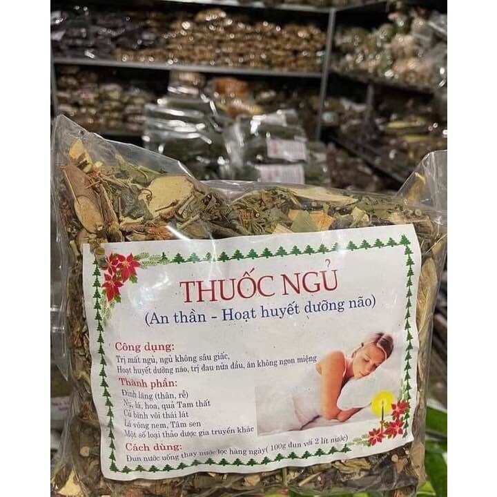 Cây th uốc ngủ 1kg - đ iều tr ị chứng mất ngủ, cho giấc ngủ ngon - hoạt huyết dưỡng não