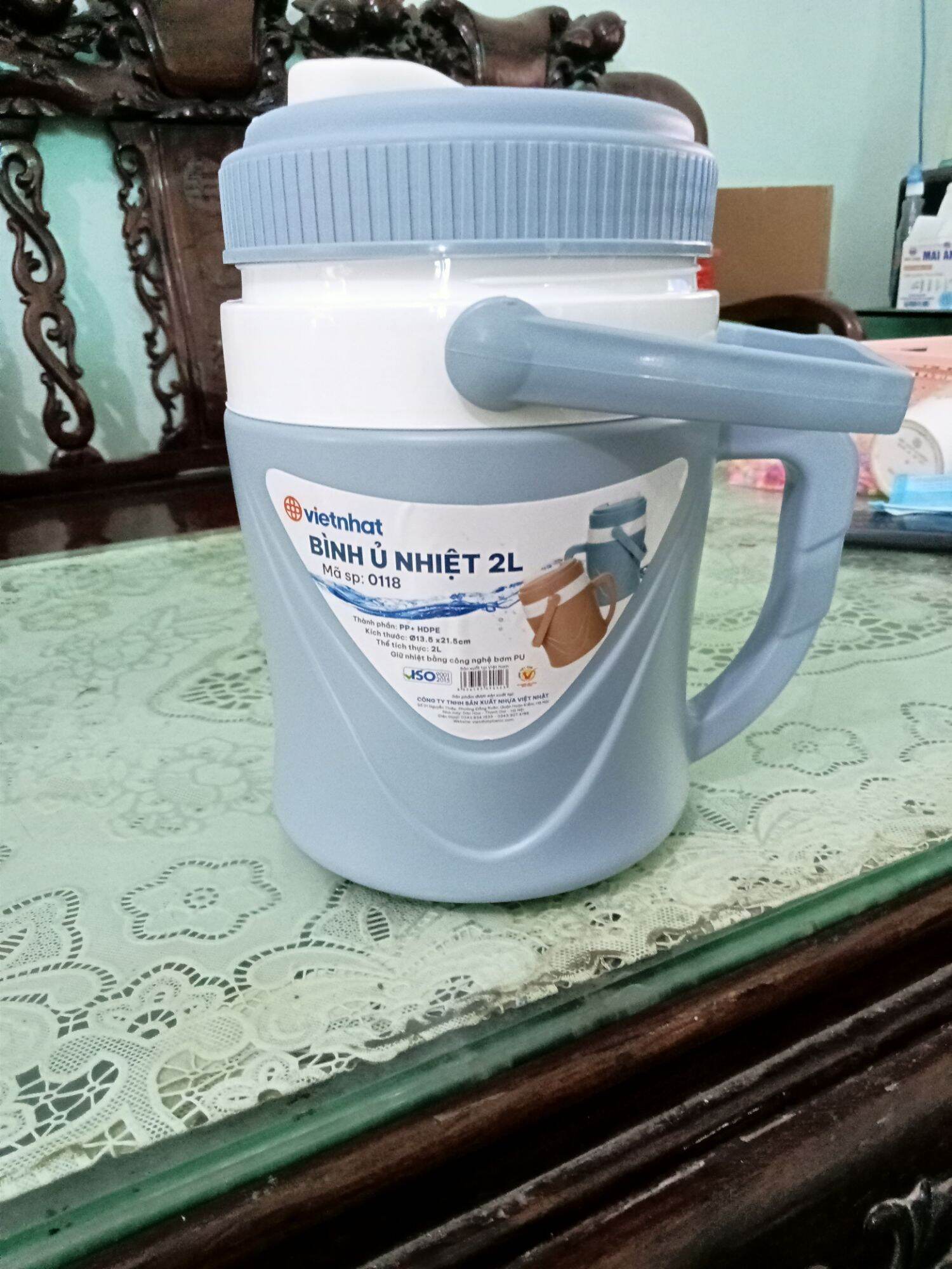 BÌNH Ủ GIỮ NHIỆT VIỆT NHẬT 2 LÍT