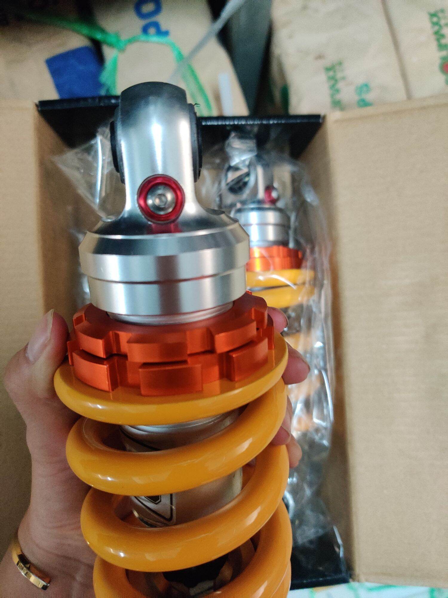 Phuộc sau Ohlins RCB YSS gắn exciter 2010 ex135 ex150