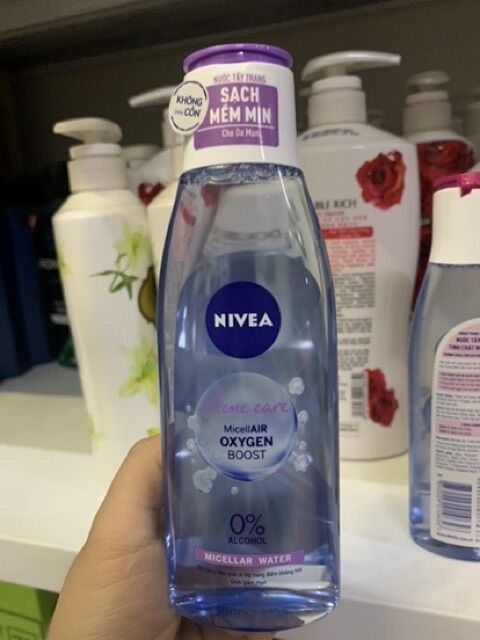 Nước Tẩy Trang Nivea  (Tím Da Mụn 200Ml)