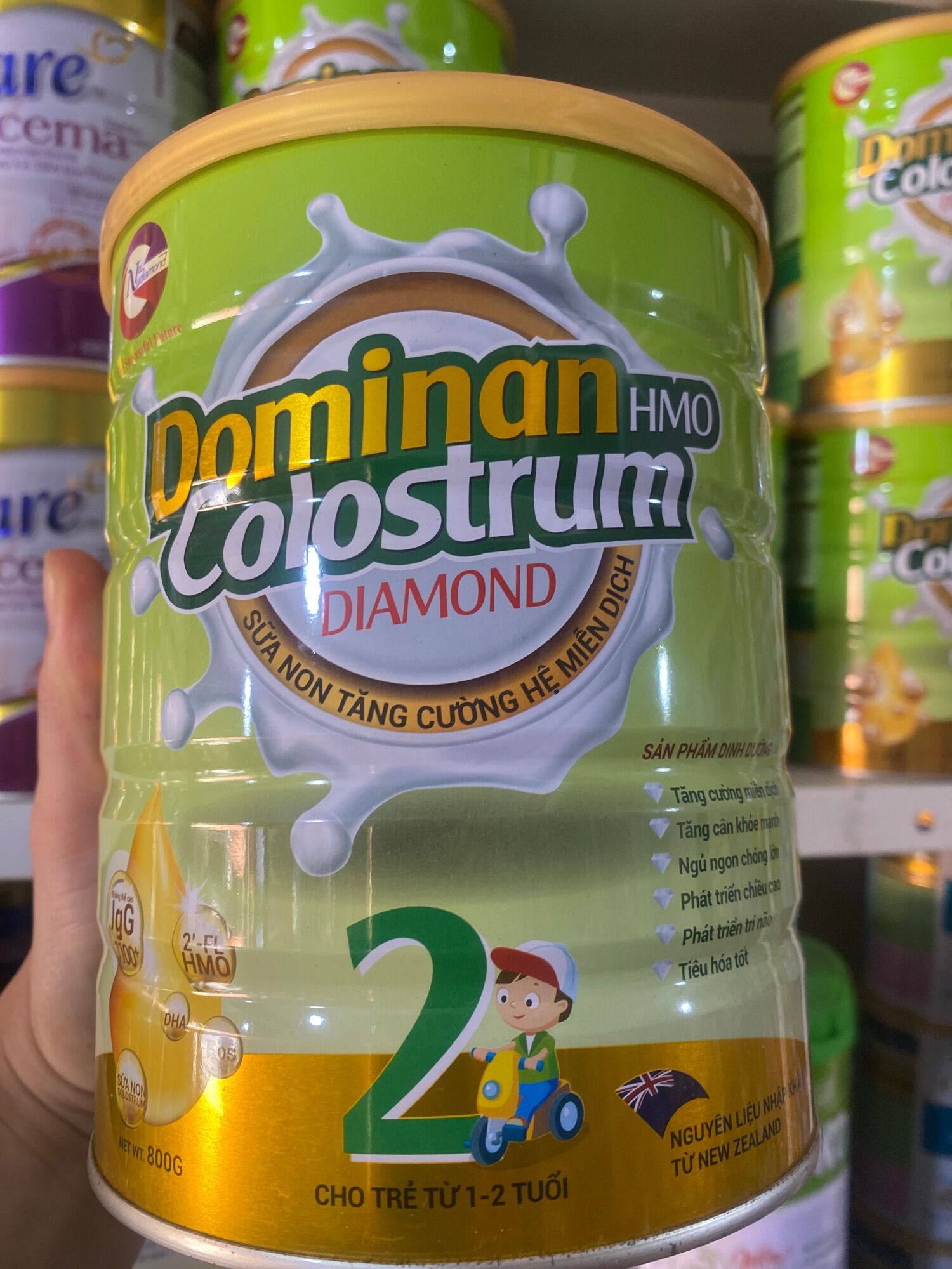 Sữa Dominan colostrum HMO số 2