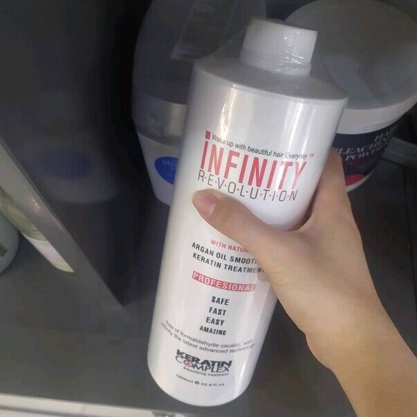 Keratin Complex phục hồi tóc hư nát ( không cay ) Infinity Revolution 1000ml