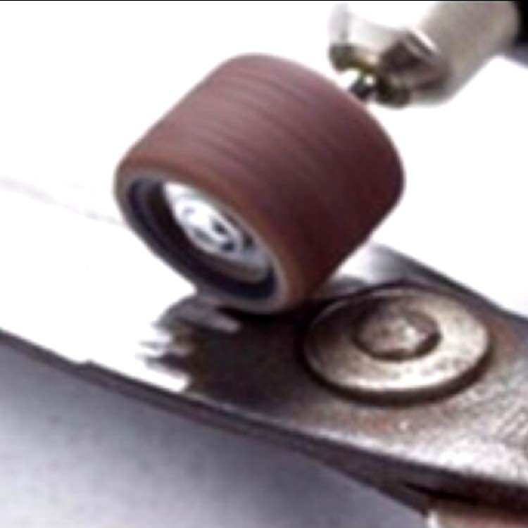 Đầu chà nhám gắn trục 6.35mm grit 80