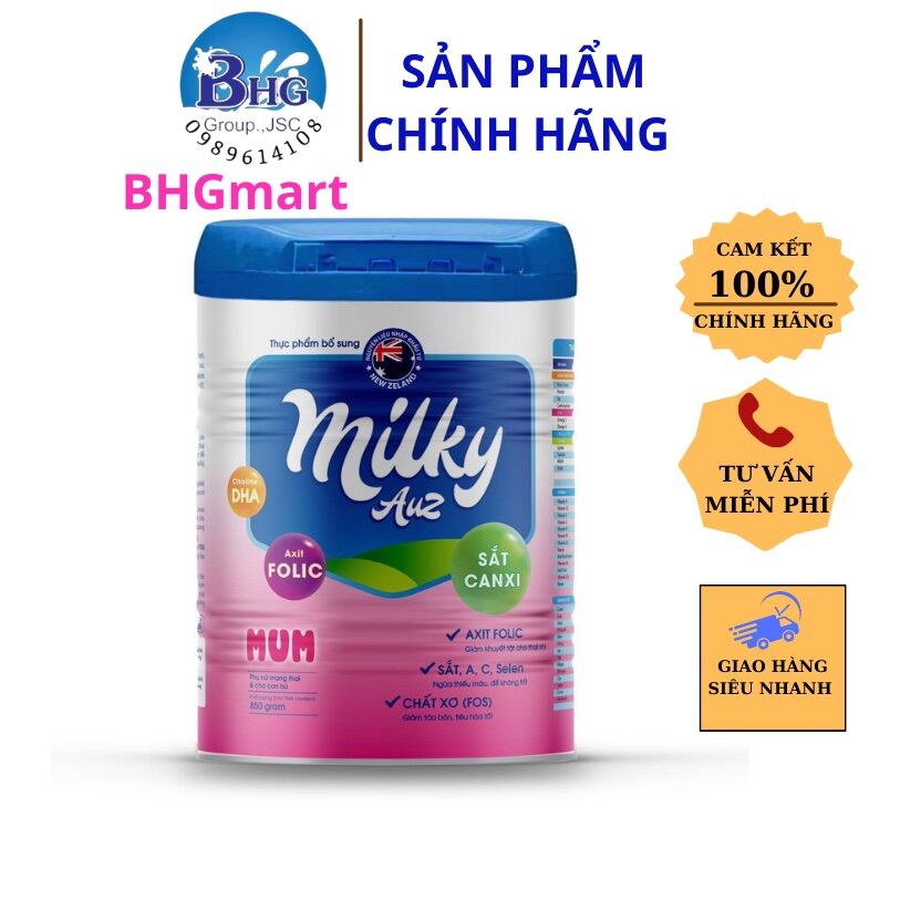Sữa bột milky auz mum 850g