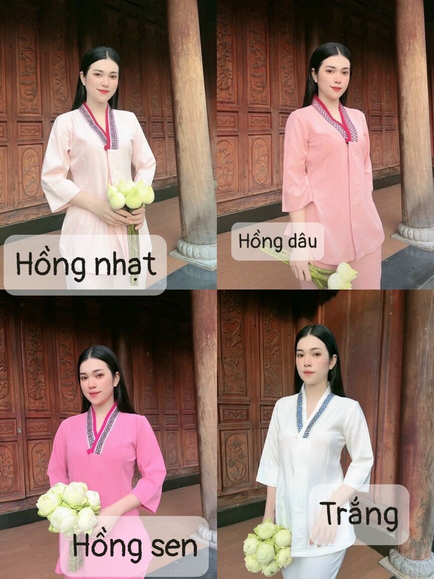 Đồ Lam đi Chùa Hàng Cao Cấp ( Chất vãi cotton hàn quốc )
