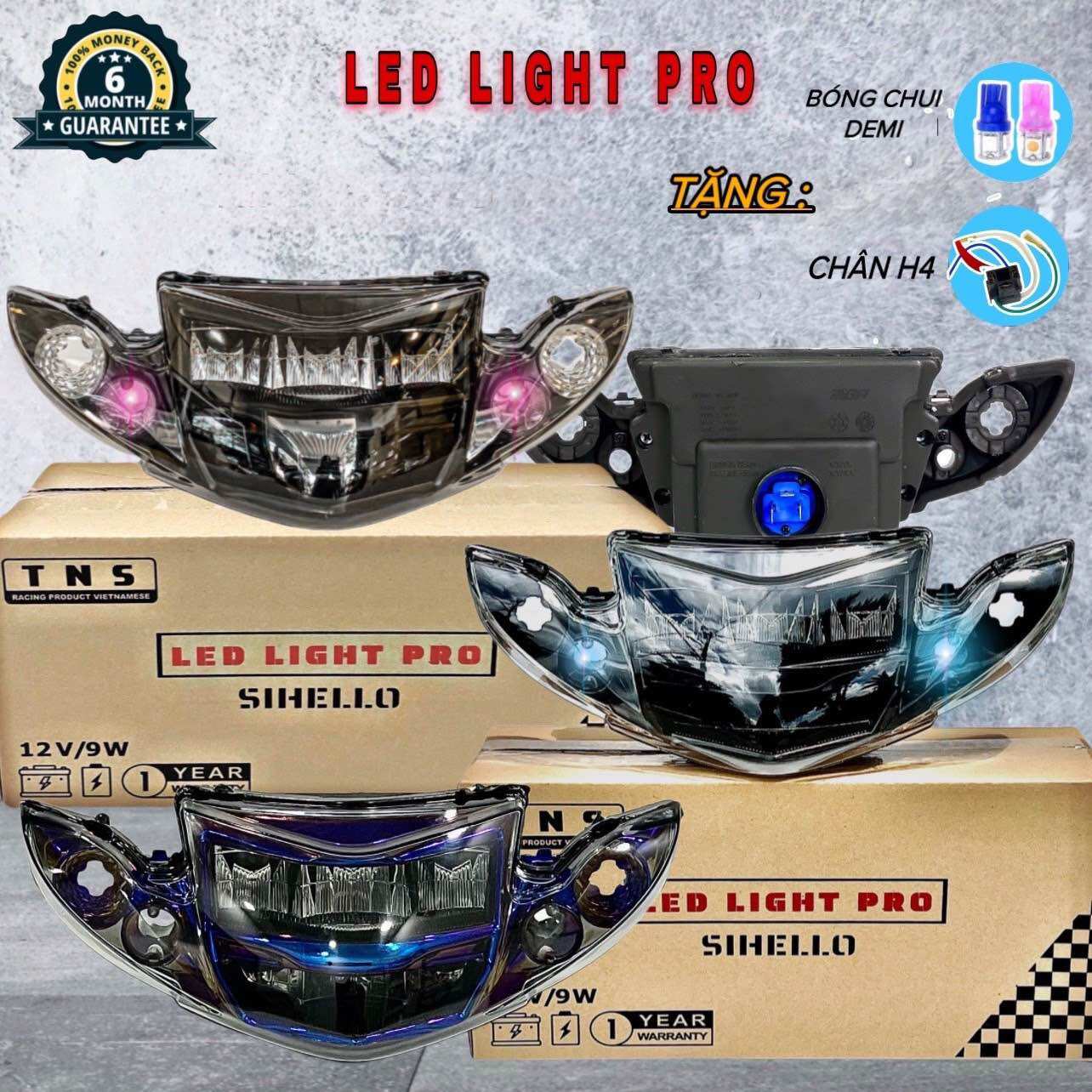 Pha đèn 2 tầng sirius - Led Light Pro sihello