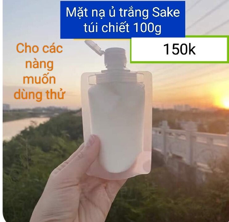 Mặt nạ ủ trắng Sake